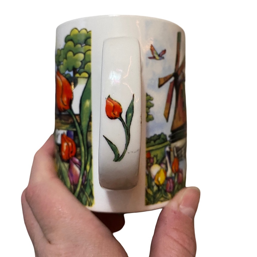 Jet Ter‎ Steege B.V.  The Netherlands "Holland' Souvenir Mug 10oz. - Picture 2 of 5
